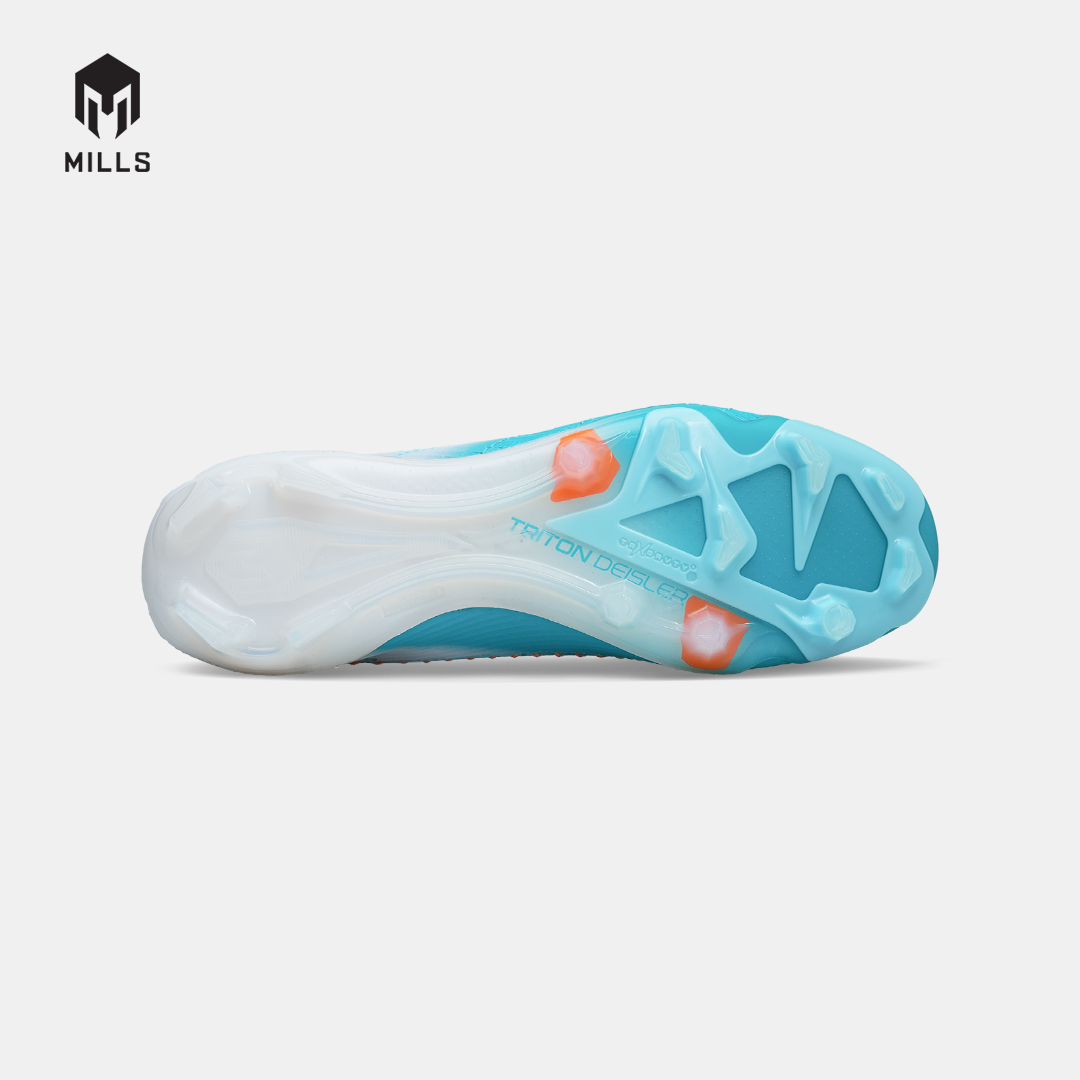 MILLS SEPATU SEPAKBOLA TRITON DEISLER M2 ELITE FG WHITE/AQUA.BLUE/JAVA.CYAN 9307503