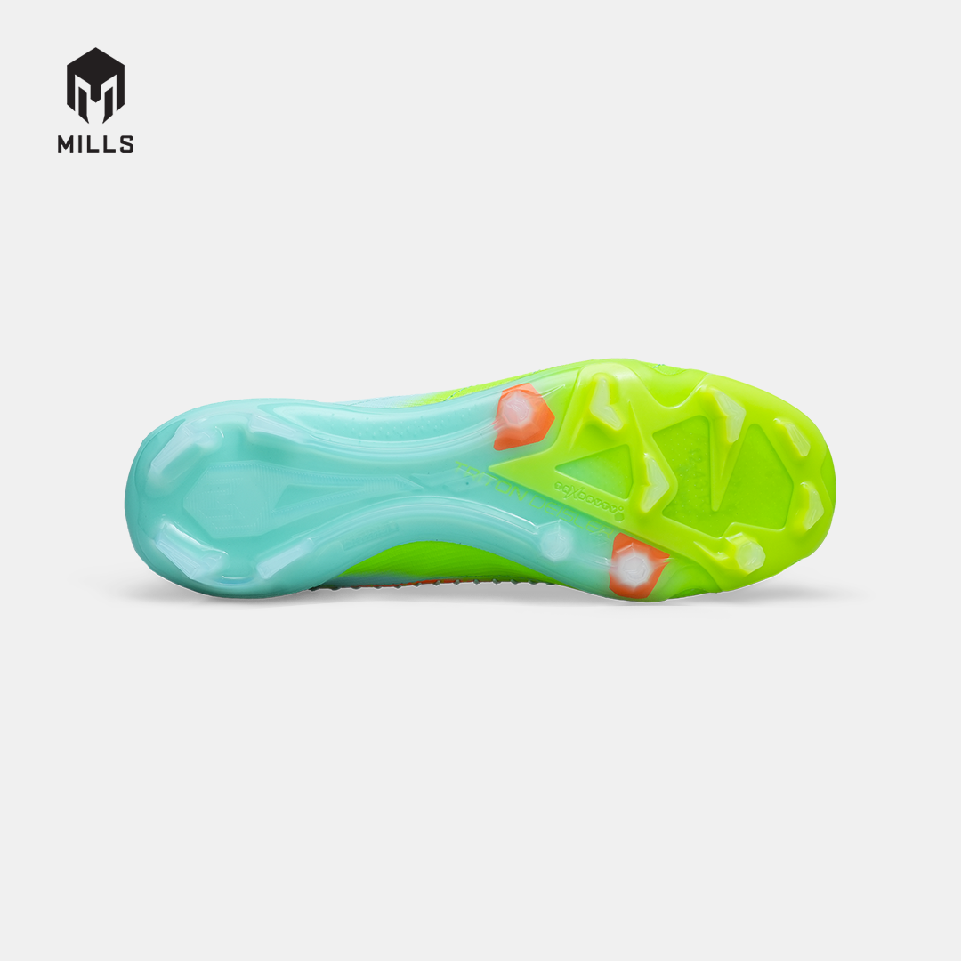 MILLS SEPATU SEPAKBOLA TRITON DEISLER M2 ELITE FG MISTY.TEAL/LASER.LIME/FRESH.ORANGE 9307505