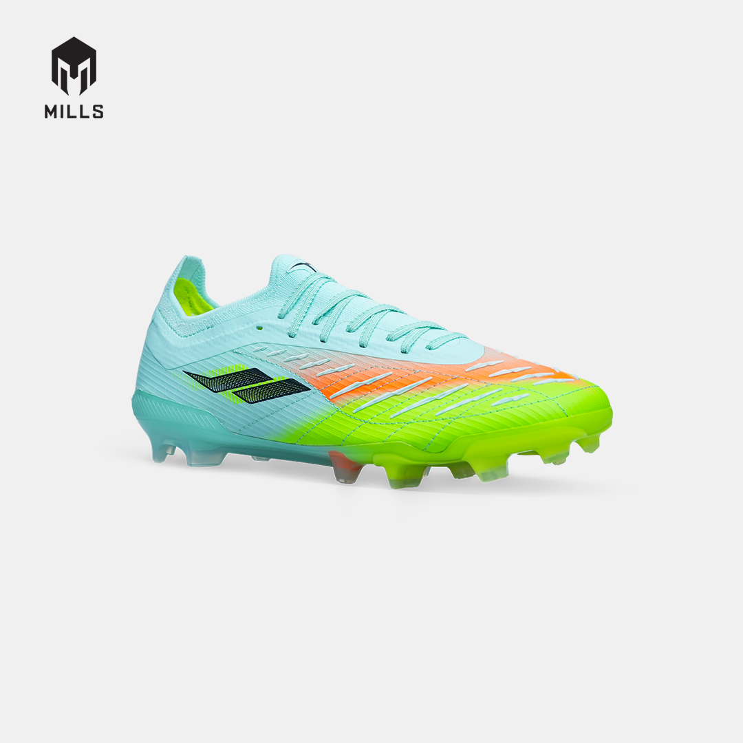 MILLS SEPATU SEPAKBOLA TRITON DEISLER M2 ELITE FG MISTY.TEAL/LASER.LIME/FRESH.ORANGE 9307505