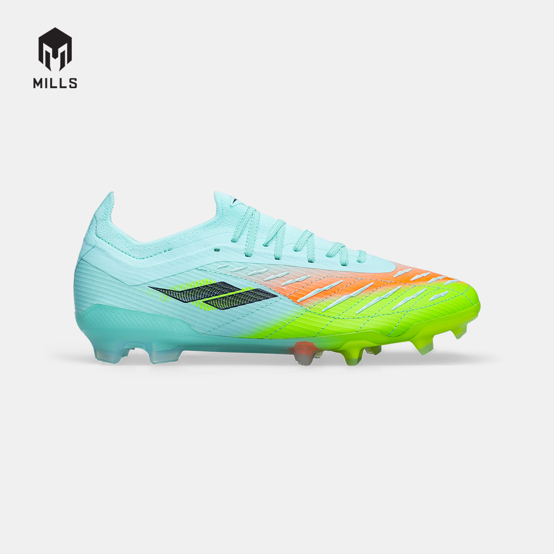 MILLS SEPATU SEPAKBOLA TRITON DEISLER M2 ELITE FG MISTY.TEAL/LASER.LIME/FRESH.ORANGE 9307505