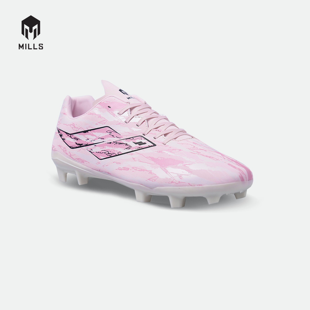 MILLS SEPATU SEPAKBOLA SPYRO FG CYAN OFF WHITE/PALE PINK/ROSE PINK 9307810