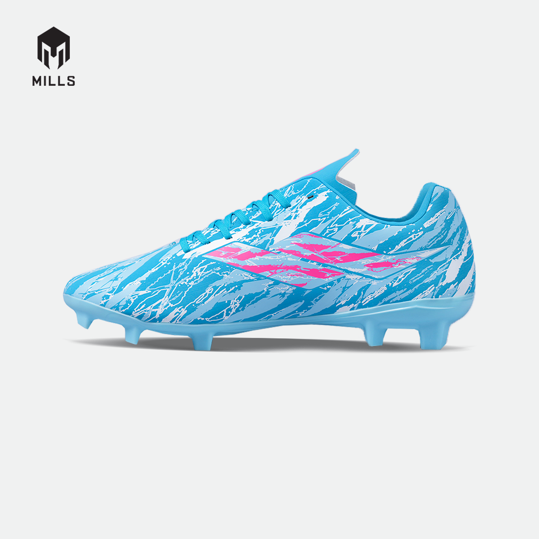 MILLS SEPATU SEPAKBOLA SPYRO FG CYAN BLUE/WHITE/HOT PINK 9307813