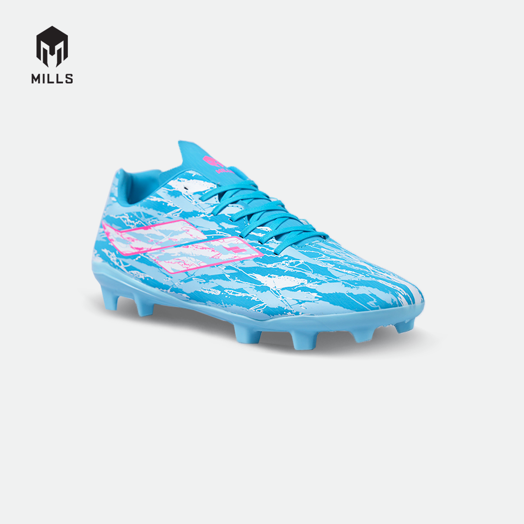 MILLS SEPATU SEPAKBOLA SPYRO FG CYAN BLUE/WHITE/HOT PINK 9307813