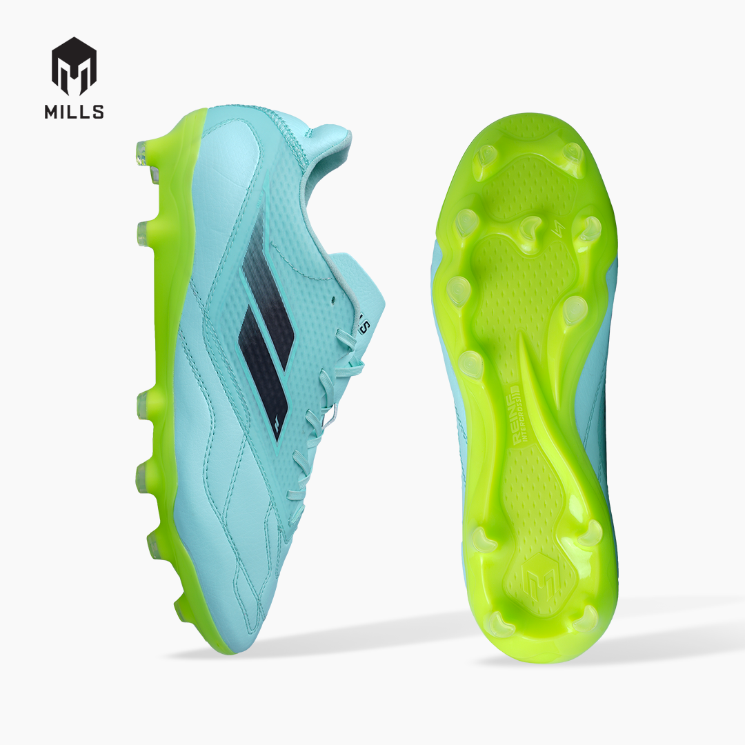 MILLS SEPATU SEPAKBOLA ASTRO SPARTAN M2 PRIME FG MISTY.TEAL/LASER.LIME 9308303