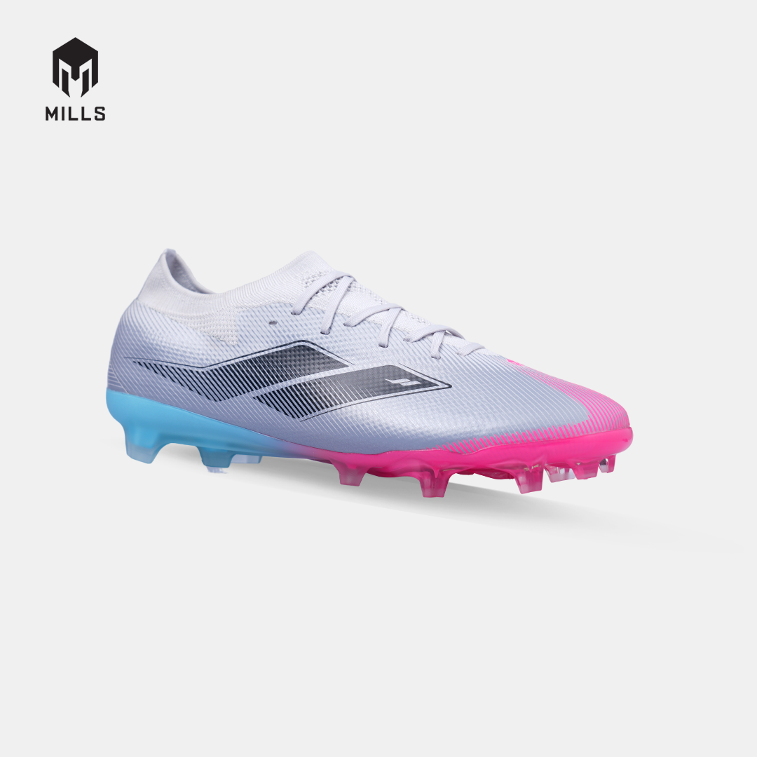 MILLS SEPATU SEPAKBOLA XYCLOPS NITROACE M1.2 PRIME FG SILVER/LAVENDER/HOT.PINK 9308404
