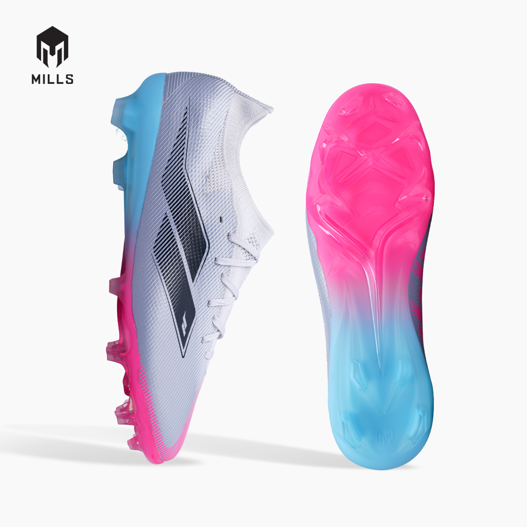 MILLS SEPATU SEPAKBOLA XYCLOPS NITROACE M1.2 PRIME FG SILVER/LAVENDER/HOT.PINK 9308404