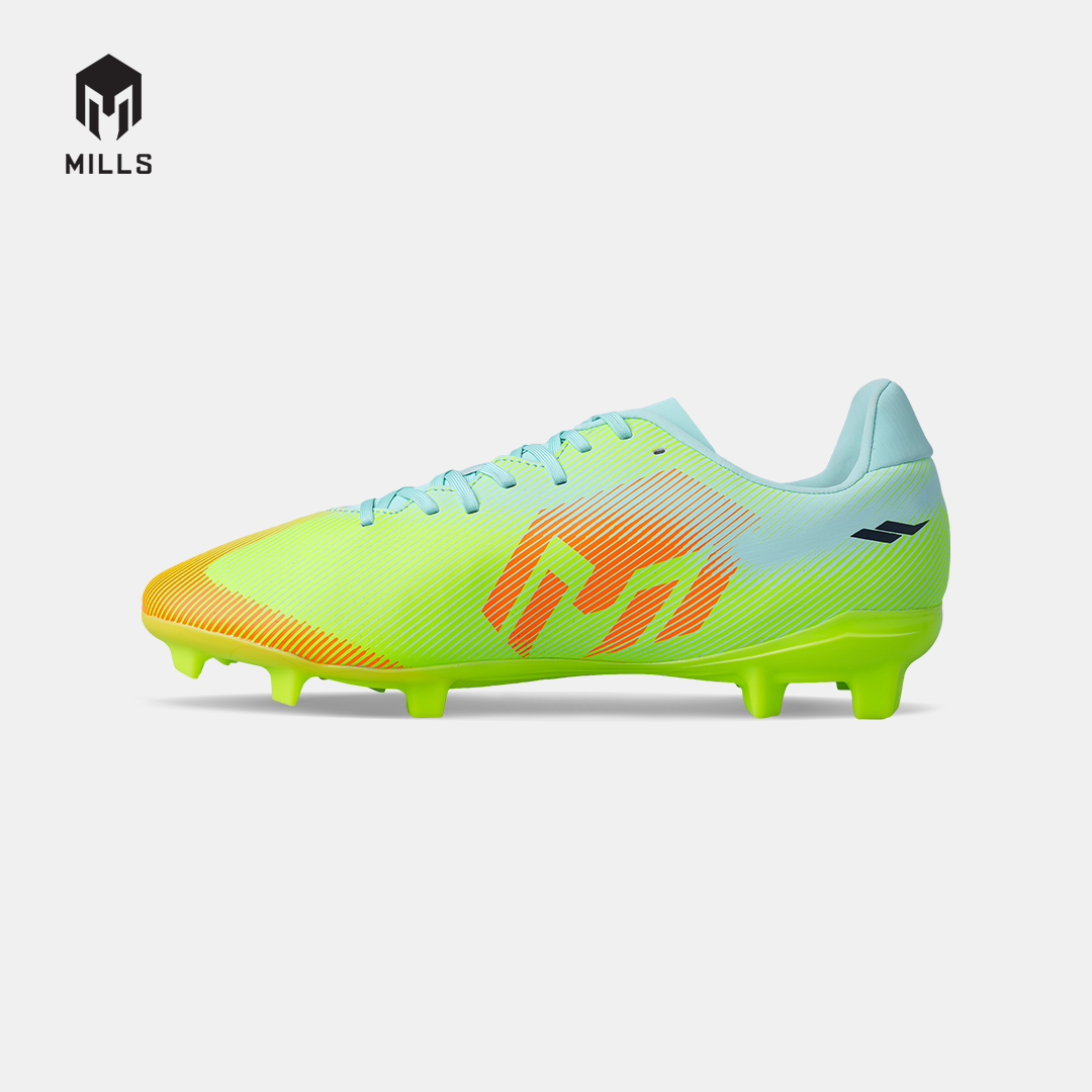 MILLS SEPATU SEPAKBOLA XYCLOPS NITROACE M1.2 MATCH FG MISTY.TEAL/LASER.LIME/FRESH.ORANGE 9308503