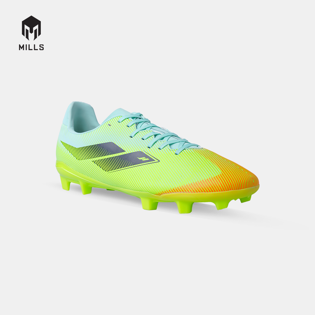MILLS SEPATU SEPAKBOLA XYCLOPS NITROACE M1.2 MATCH FG MISTY.TEAL/LASER.LIME/FRESH.ORANGE 9308503