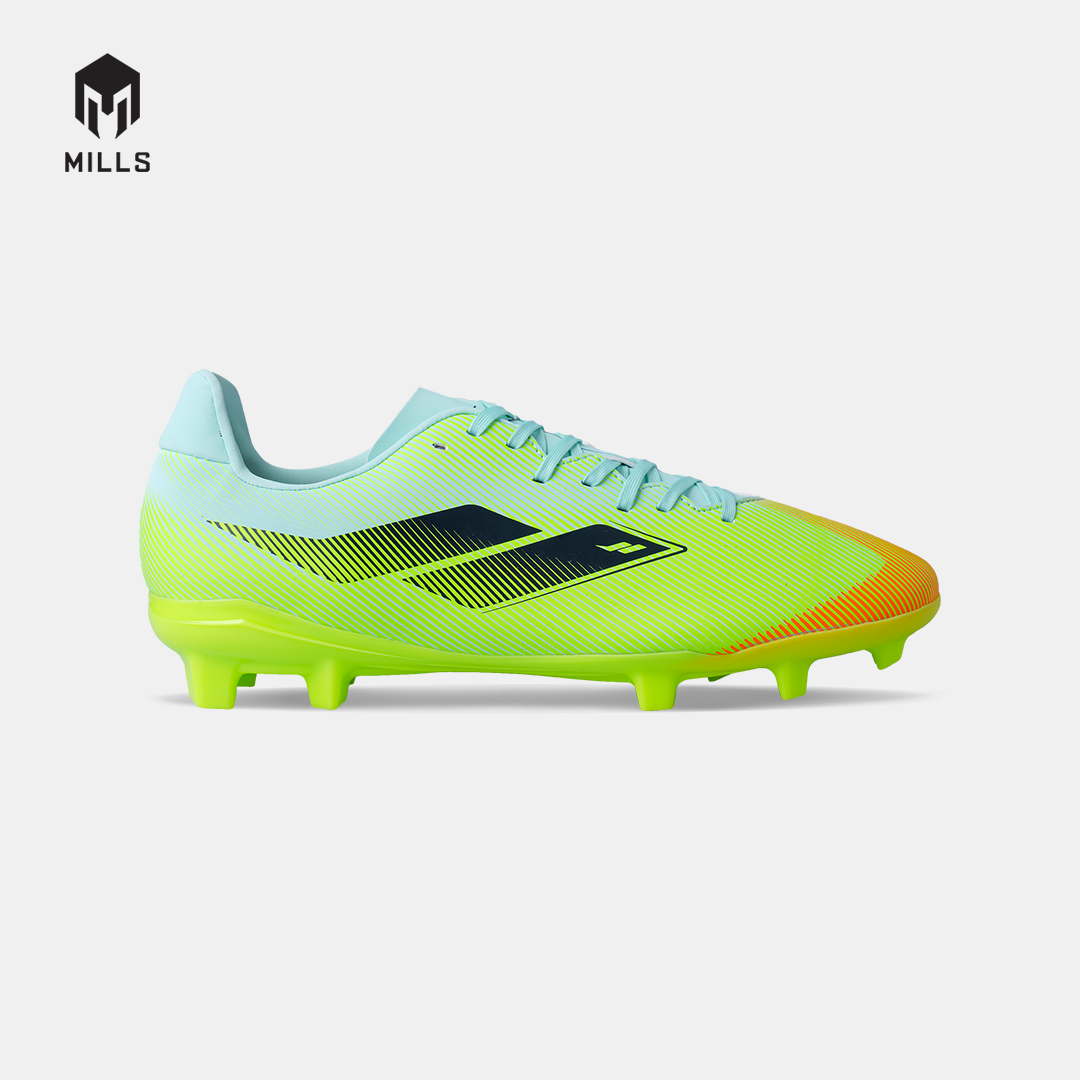 MILLS SEPATU SEPAKBOLA XYCLOPS NITROACE M1.2 MATCH FG MISTY.TEAL/LASER.LIME/FRESH.ORANGE 9308503