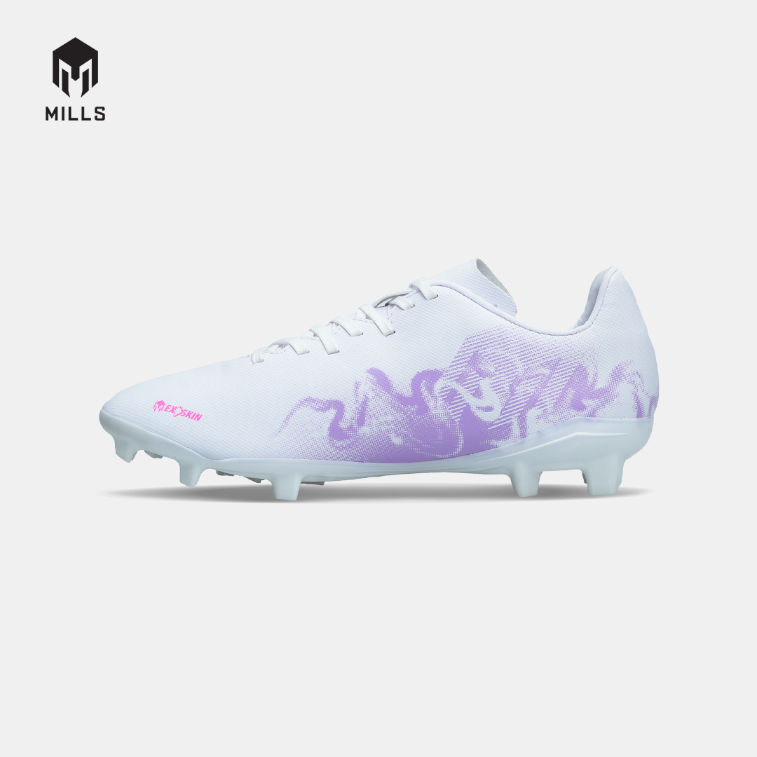 MILLS SEPATU SEPAKBOLA AURA 2.0 FG WHITE/LAVENDER/HOT.PINK 9308601