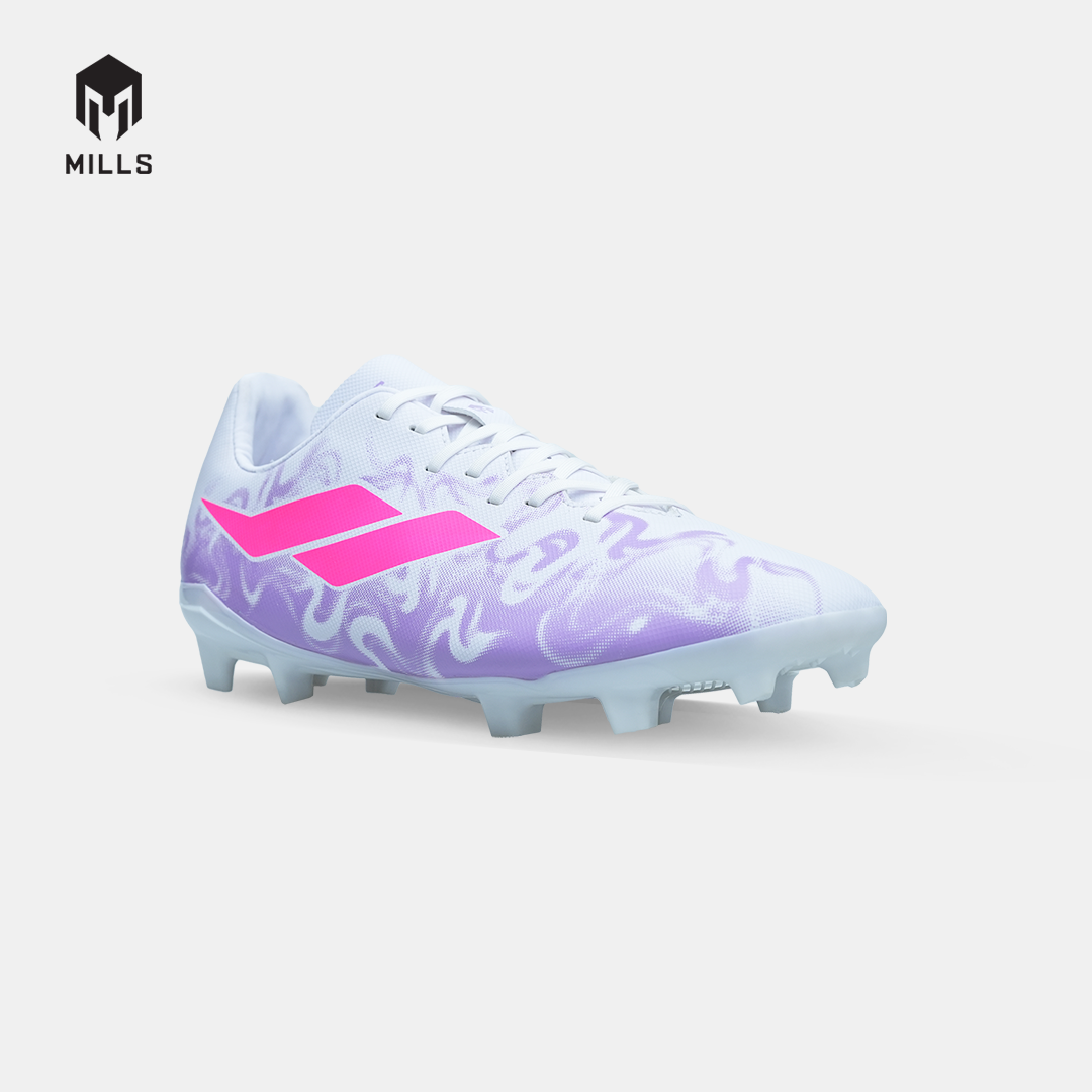 MILLS SEPATU SEPAKBOLA AURA 2.0 FG WHITE/LAVENDER/HOT.PINK 9308601