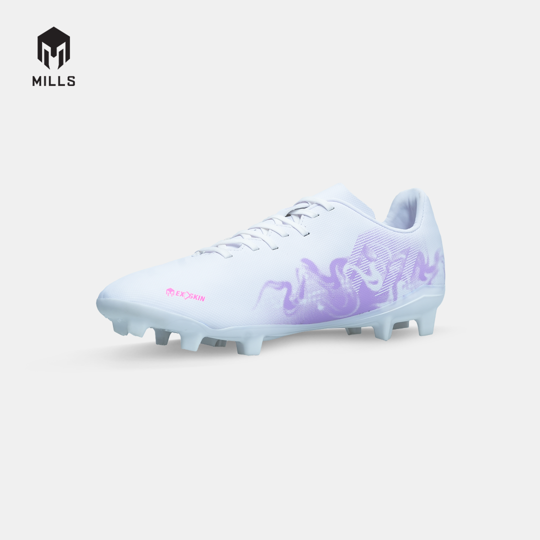 MILLS SEPATU SEPAKBOLA AURA 2.0 FG WHITE/LAVENDER/HOT.PINK 9308601