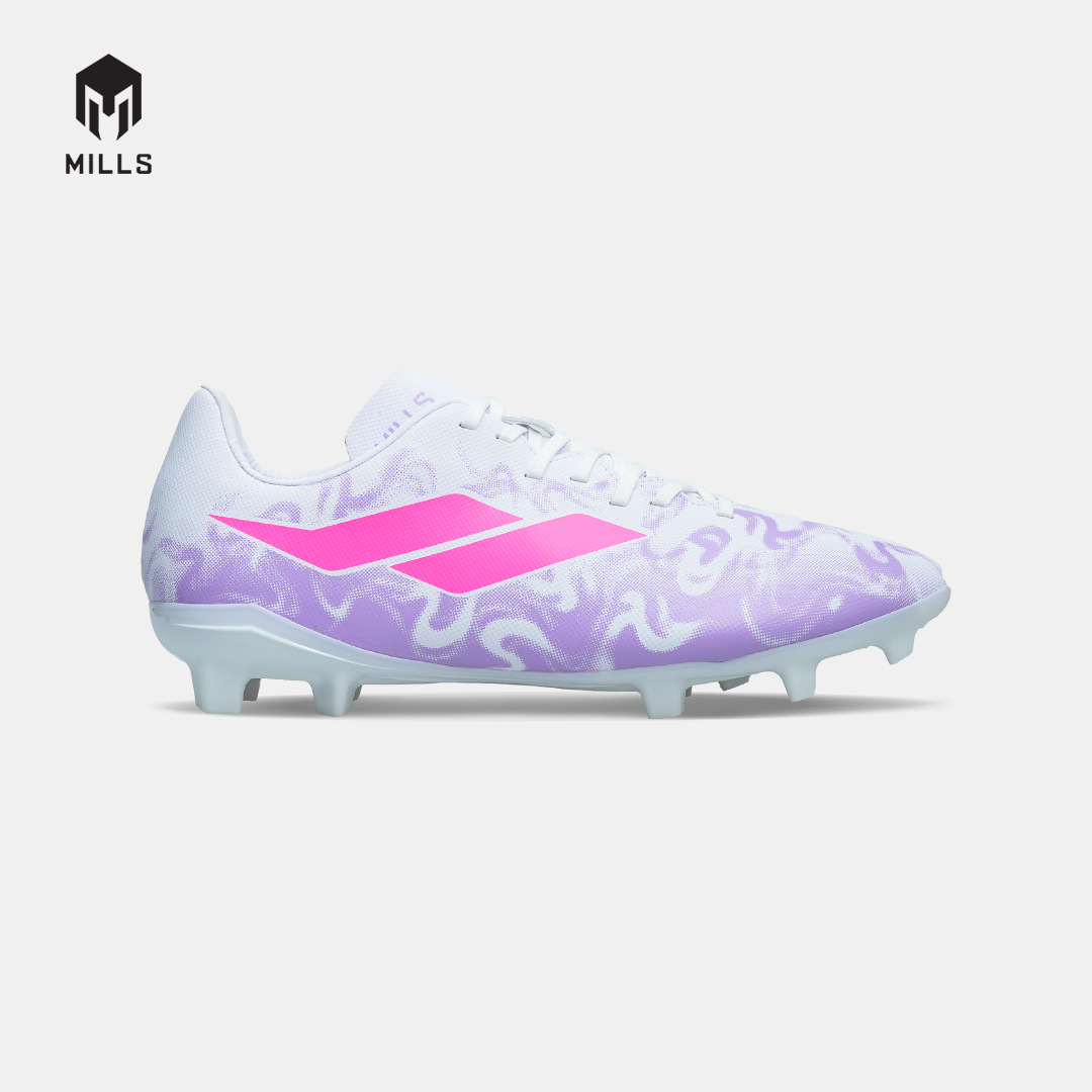 MILLS SEPATU SEPAKBOLA AURA 2.0 FG WHITE/LAVENDER/HOT.PINK 9308601