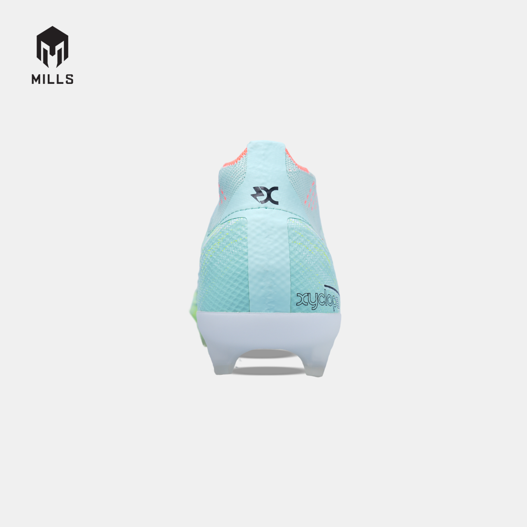 MILLS SEPATU SEPAKBOLA XYCLOPS STRIKEBLAST M2.1 ELITE FG MISTY.TEAL/LASE.LIME/BLACK 9309003