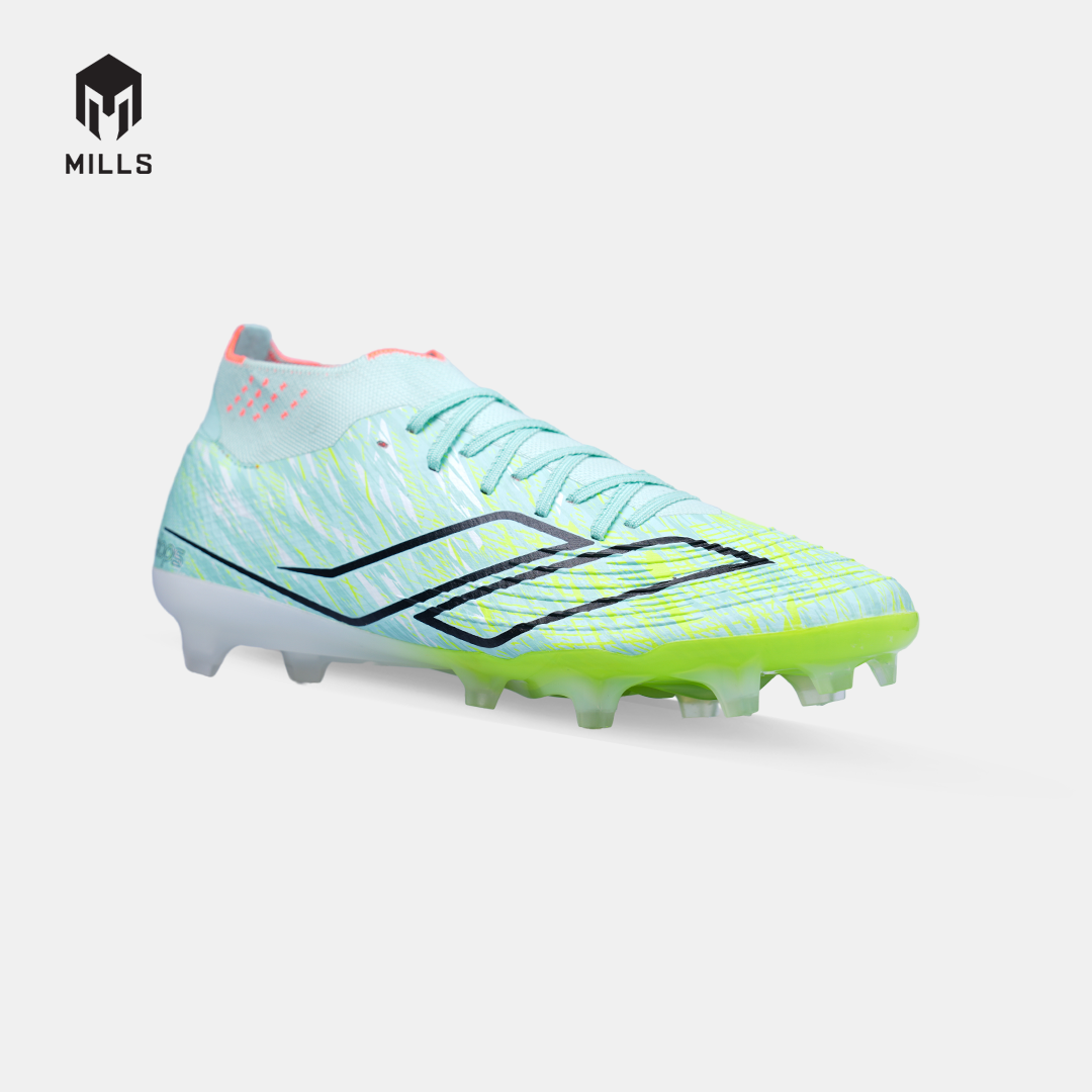 MILLS SEPATU SEPAKBOLA XYCLOPS STRIKEBLAST M2.1 ELITE FG MISTY.TEAL/LASE.LIME/BLACK 9309003