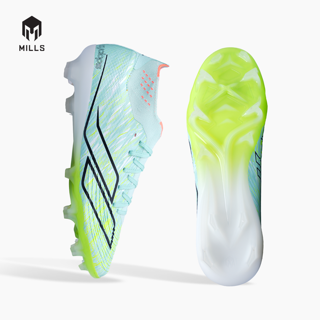 MILLS SEPATU SEPAKBOLA XYCLOPS STRIKEBLAST M2.1 ELITE FG MISTY.TEAL/LASE.LIME/BLACK 9309003