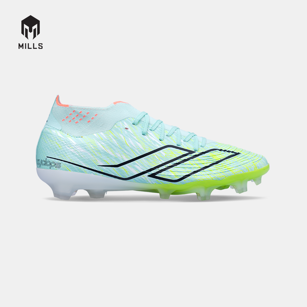MILLS SEPATU SEPAKBOLA XYCLOPS STRIKEBLAST M2.1 ELITE FG MISTY.TEAL/LASE.LIME/BLACK 9309003