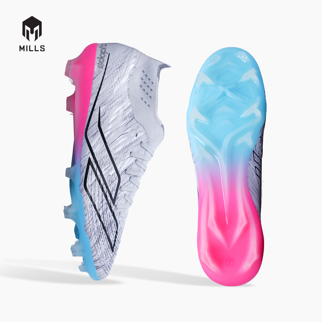 MILLS SEPATU SEPAKBOLA XYCLOPS STRIKEBLAST M2.1 ELITE FG GREY/BLACK/MULTICOLOR 9309004