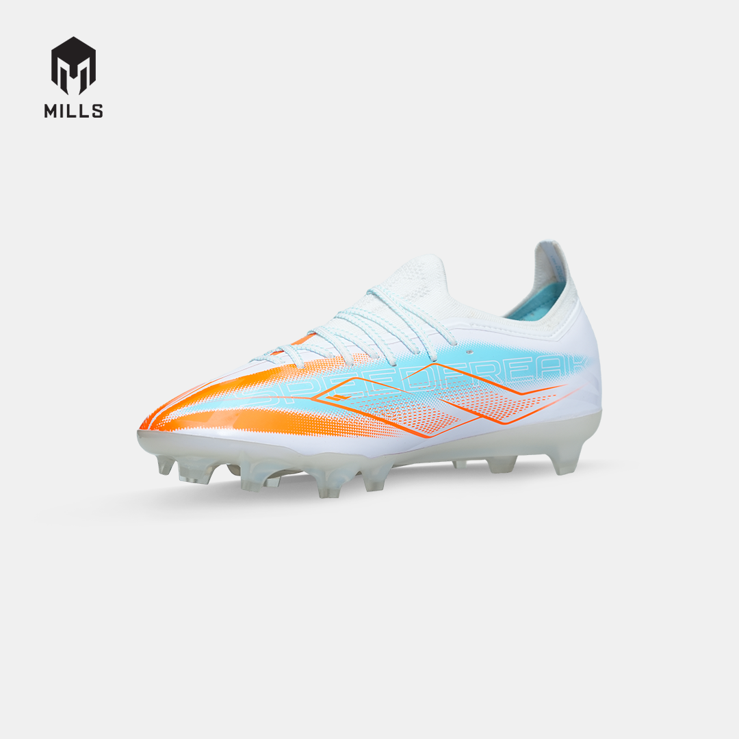 MILLS SEPATU SEPAKBOLA XYCLOPS SPEEDFREAK M2.1 PRIME FG WHITE/JAVA.CYAN/FRESH.ORANGE 9309301