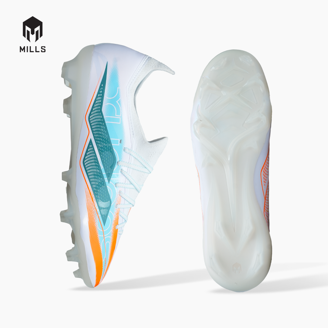 MILLS SEPATU SEPAKBOLA XYCLOPS SPEEDFREAK M2.1 PRIME FG WHITE/JAVA.CYAN/FRESH.ORANGE 9309301