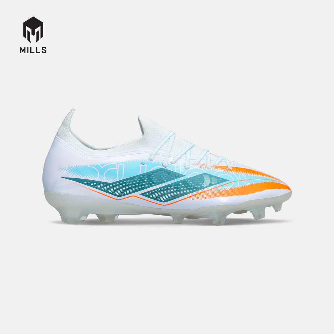 MILLS SEPATU SEPAKBOLA XYCLOPS SPEEDFREAK M2.1 PRIME FG WHITE/JAVA.CYAN/FRESH.ORANGE 9309301