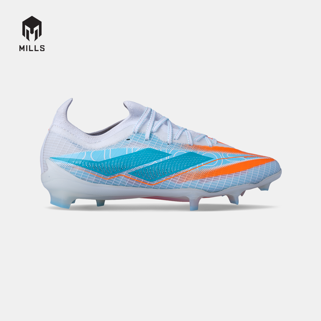 MILLS SEPATU SEPAKBOLA XYCLOPS SPEEDFREAK M2.1 PRIME FG WHITE/JAVA.CYAN/FRESH.ORANGE 9309301