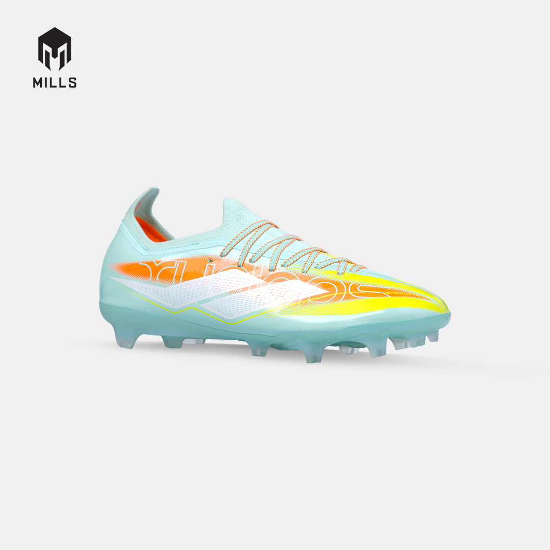 MILLS SEPATU SEPAKBOLA XYCLOPS SPEEDFREAK M2.1 PRIME FG MISTY.TEAL/FRESH.ORANGE/LASER.LIME 9309303