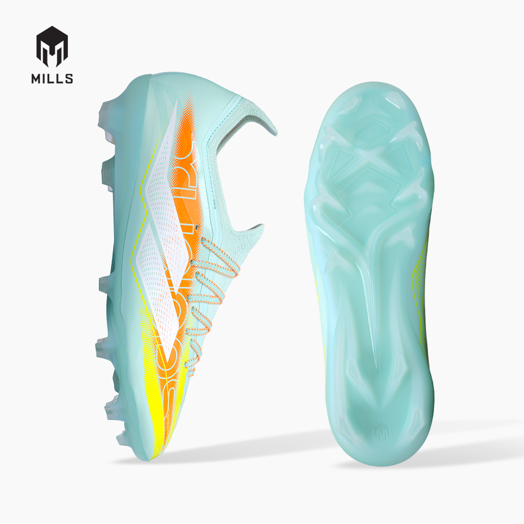 MILLS SEPATU SEPAKBOLA XYCLOPS SPEEDFREAK M2.1 PRIME FG MISTY.TEAL/FRESH.ORANGE/LASER.LIME 9309303