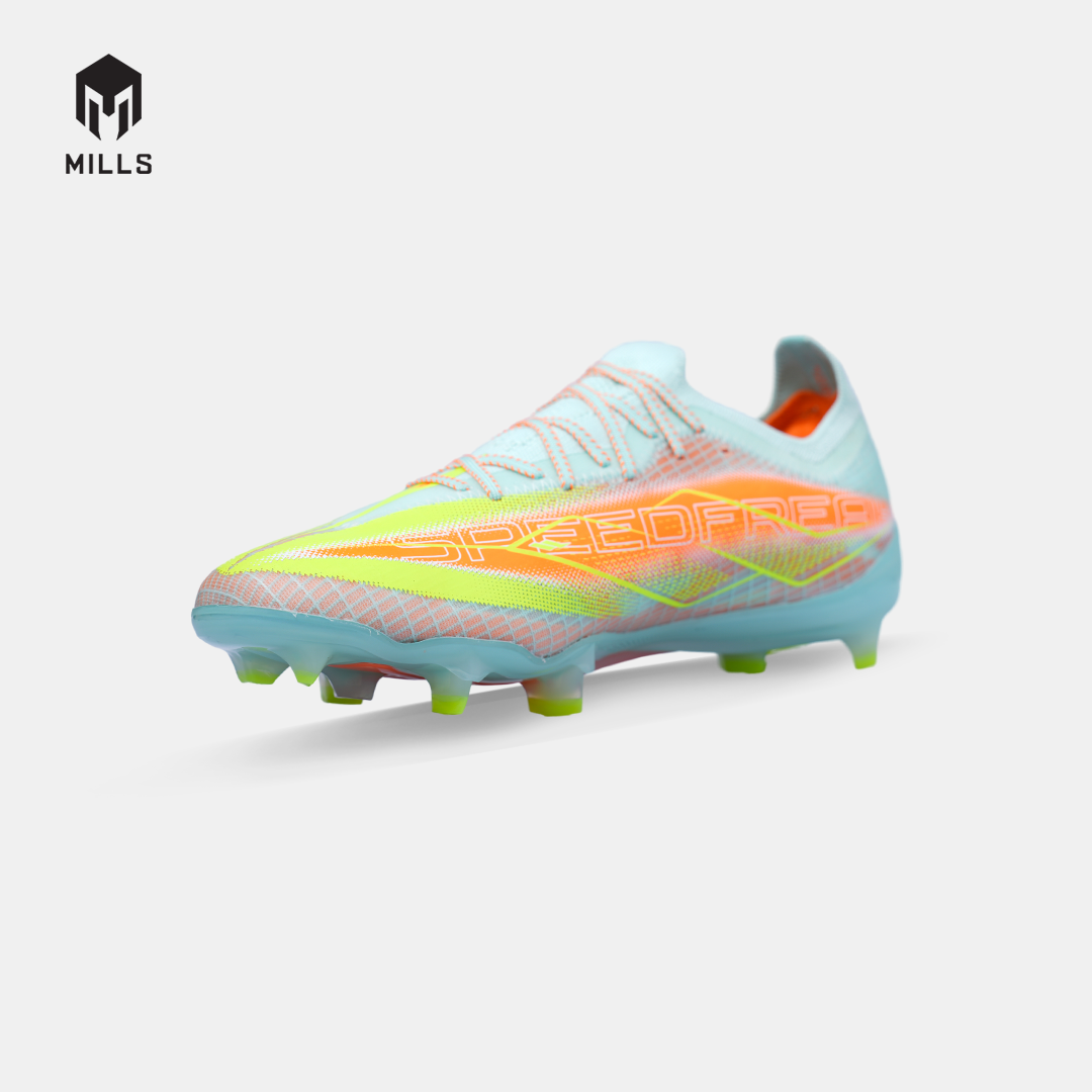 MILLS SEPATU SEPAKBOLA XYCLOPS SPEEDFREAK M2.1 PRIME FG MISTY.TEAL/FRESH.ORANGE/LASER.LIME 9309303