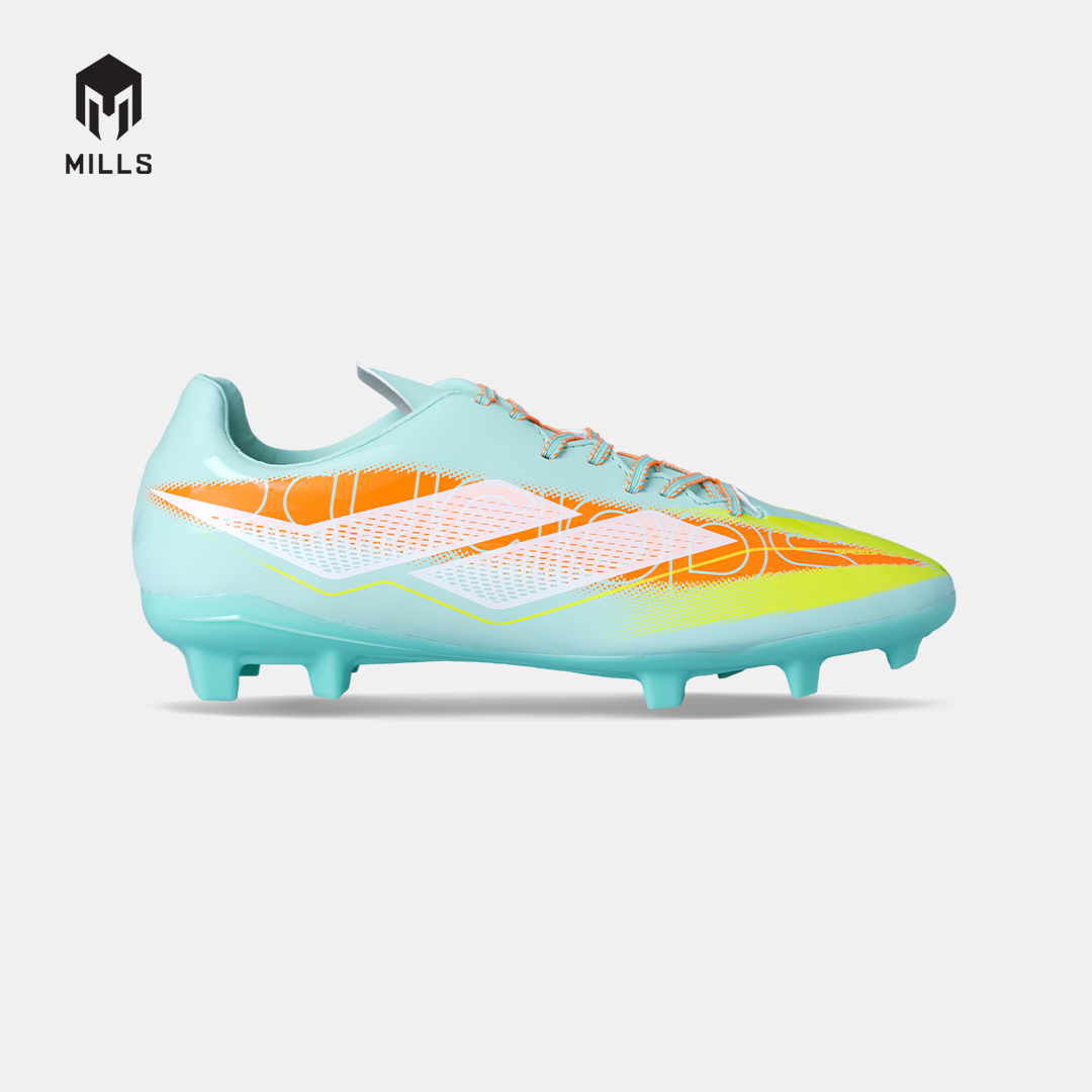 MILLS SEPATU SEPAKBOLA XYCLOPS SPEEDFREAK M2.1 MATCH FG MISTY.TEAL/FRESH.ORANGE/LASER.LIME 9309403