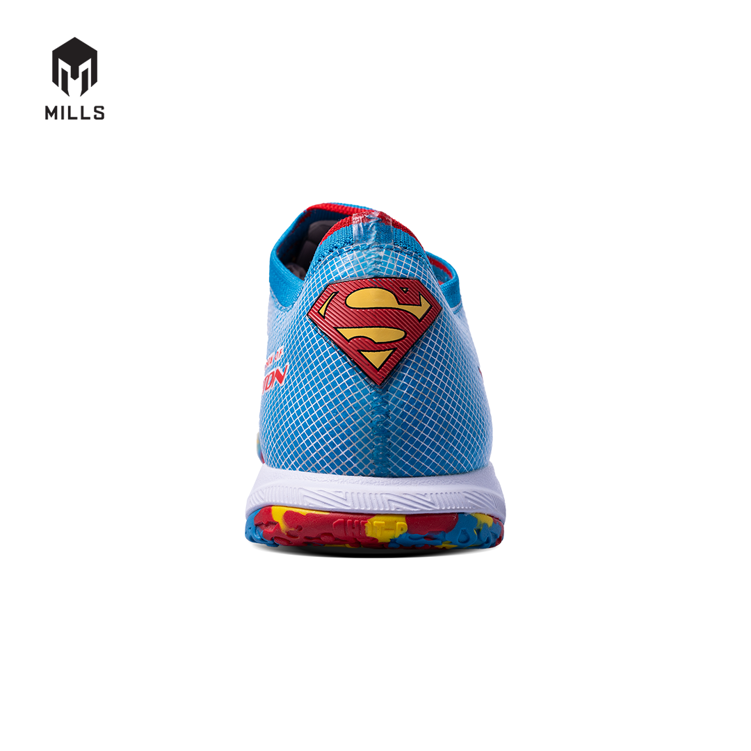 MILLS Superman Sepatu Futsal Xyclops Pack In White / Blue / Red 9400605