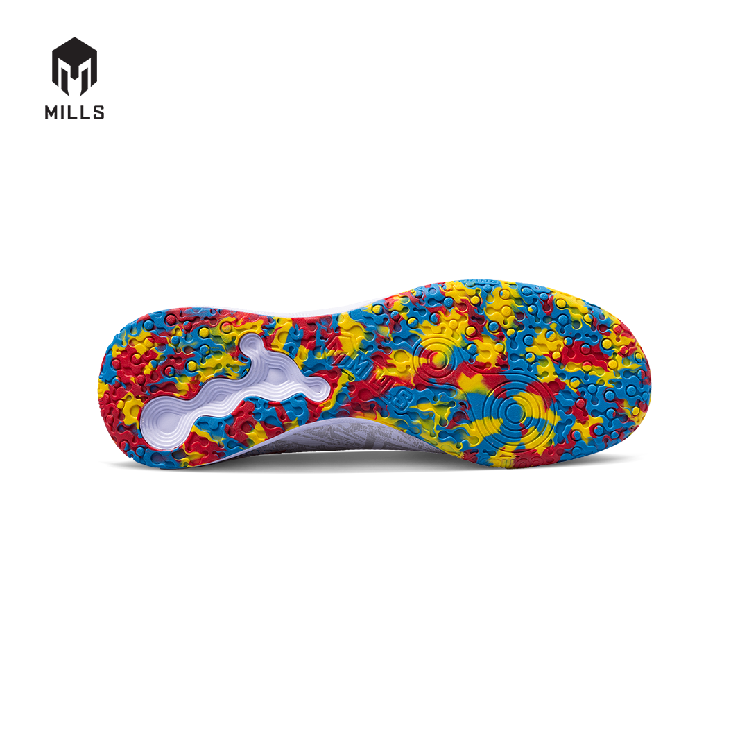 MILLS Superman Sepatu Futsal Xyclops Pack In White / Blue / Red 9400605