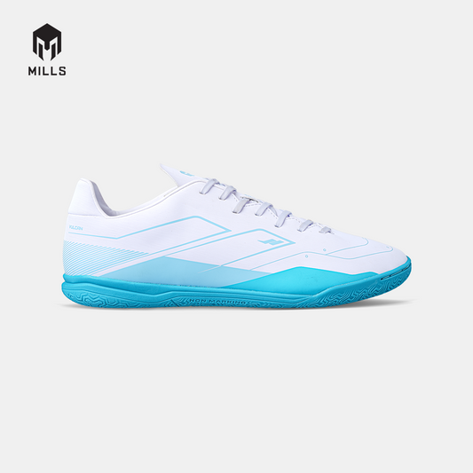 MILLS SEPATU FUTSAL VULCAN 2.0 IN WHITE/AQUA.BLUE/CYAN.BLUE 9403306