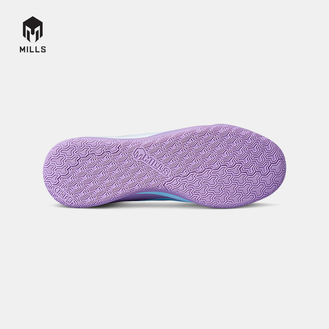 MILLS SEPATU FUTSAL VULCAN 2.0 IN AQUA.BLUE/WHITE/LAVENDER 9403307