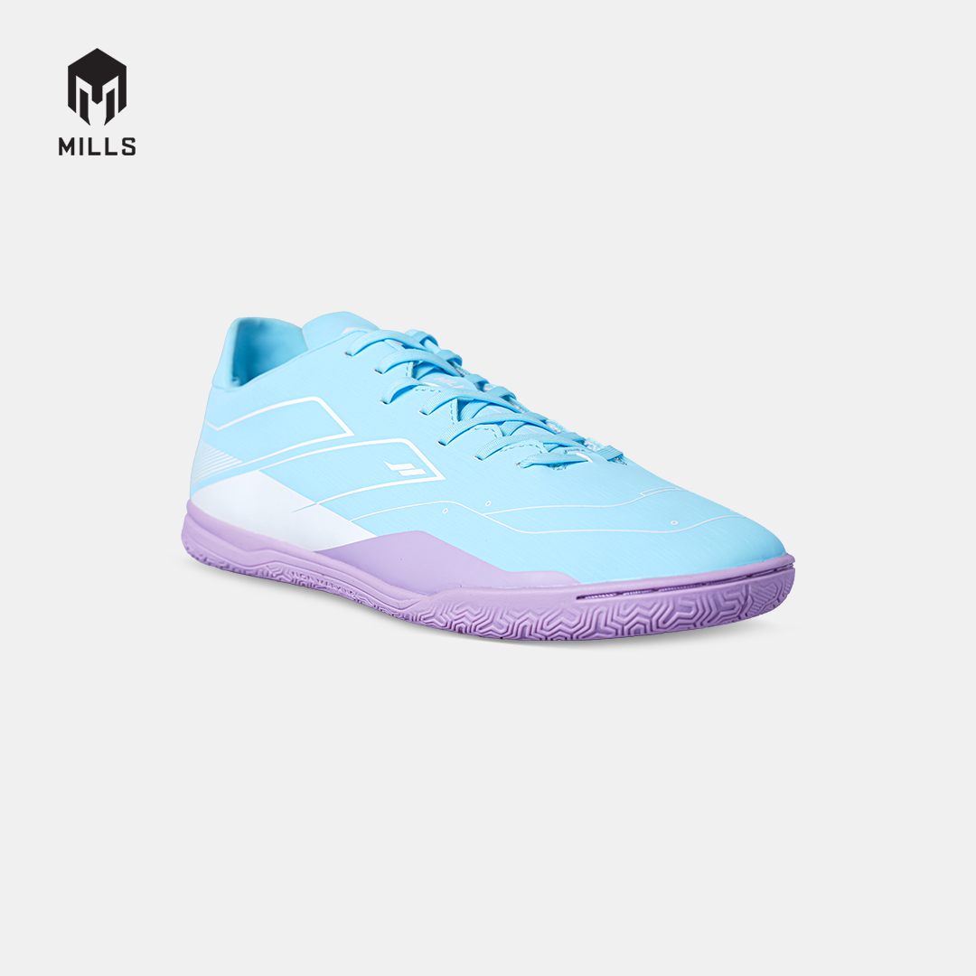MILLS SEPATU FUTSAL VULCAN 2.0 IN AQUA.BLUE/WHITE/LAVENDER 9403307