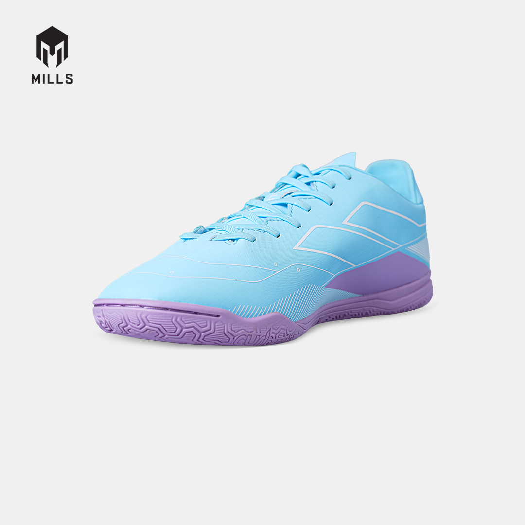 MILLS SEPATU FUTSAL VULCAN 2.0 IN AQUA.BLUE/WHITE/LAVENDER 9403307