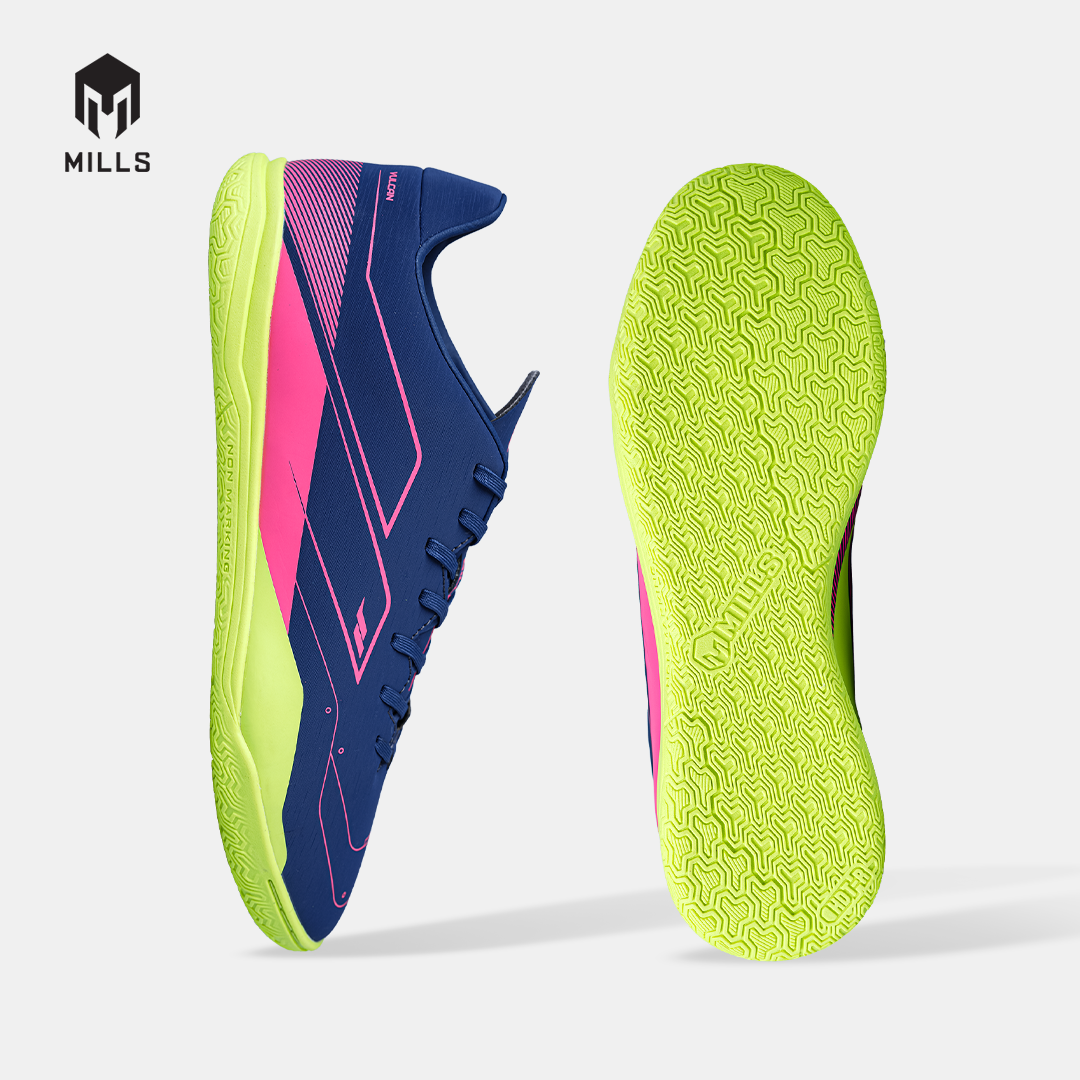 MILLS SEPATU FUTSAL VULCAN 2.0 IN NAVY/HOT.PINK/LASER.LIME 9403308