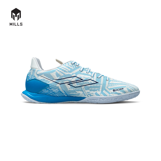 MILLS SEPATU FUTSAL VONIX IN WHITE/OCEAN.BLUE 9403501