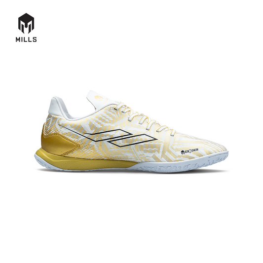 MILLS SEPATU FUTSAL VONIX IN VONIX IN WHITE/GOLD 9403503