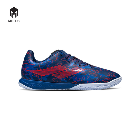 MILLS Sepatu Futsal Flame 2.0 IN Navy / Flame. Red / White 9403903