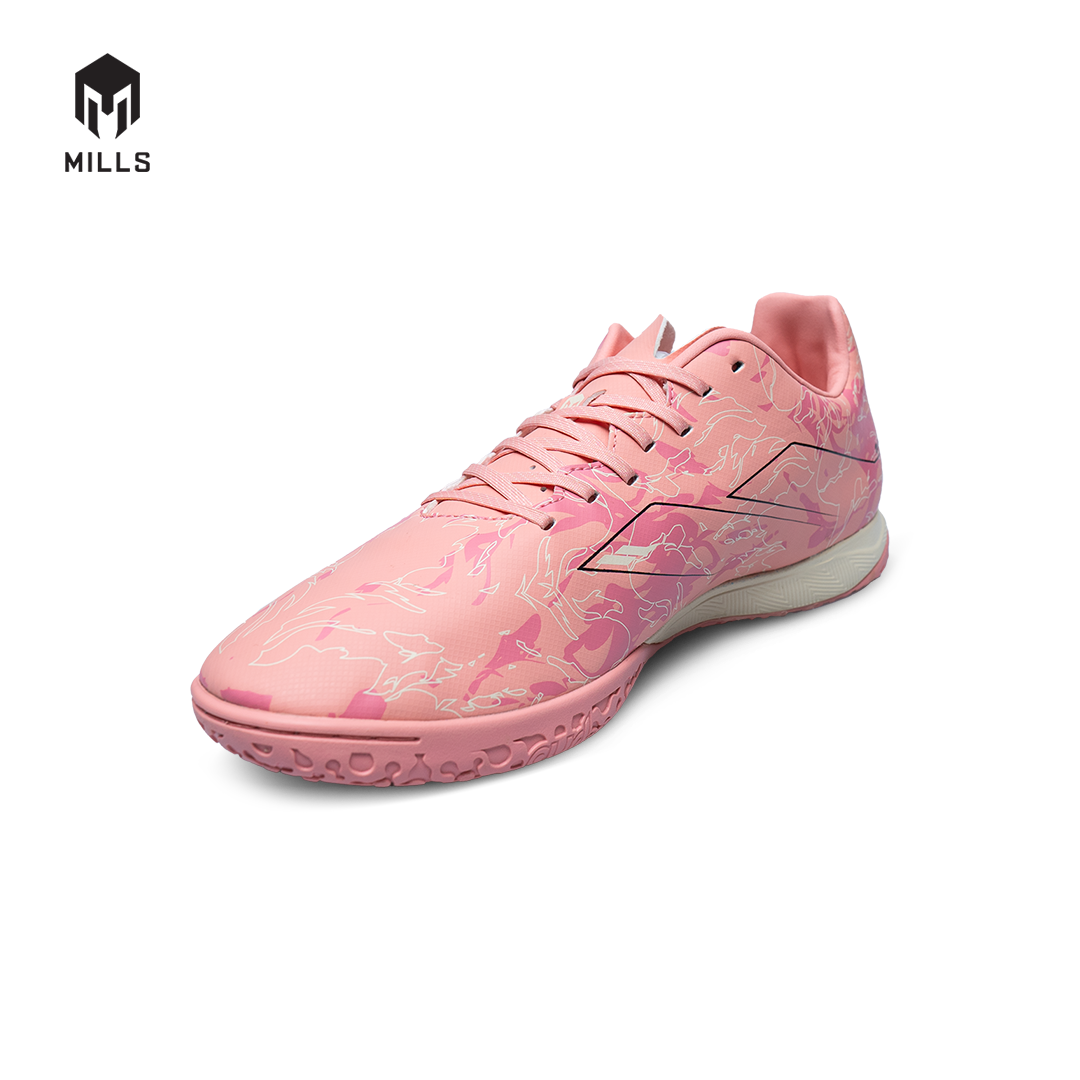MILLS Sepatu Futsal Flame 2.0 IN Pink. Geranium / Winter. White / Black 9403904