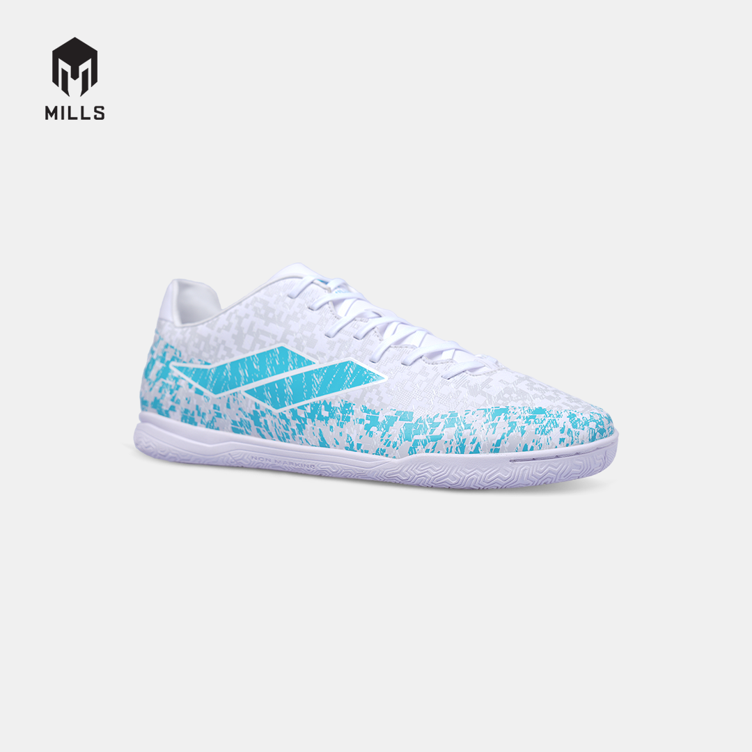 MILLS SEPATU SEPAKBOLA GLADION IN WHITE/JAVA.CYAN/SOFT.GREY 9404205
