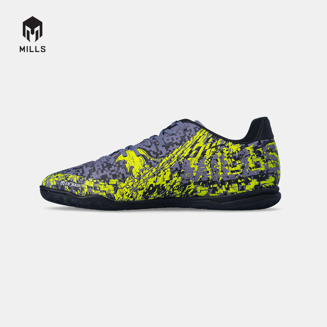MILLS SEPATU SEPAKBOLA GLADION IN DK.GREY/BLACK/FLASH.YELLOW 9404208