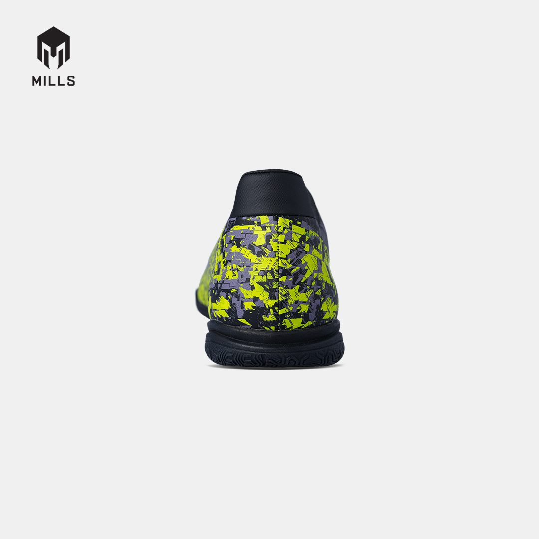 MILLS SEPATU SEPAKBOLA GLADION IN DK.GREY/BLACK/FLASH.YELLOW 9404208