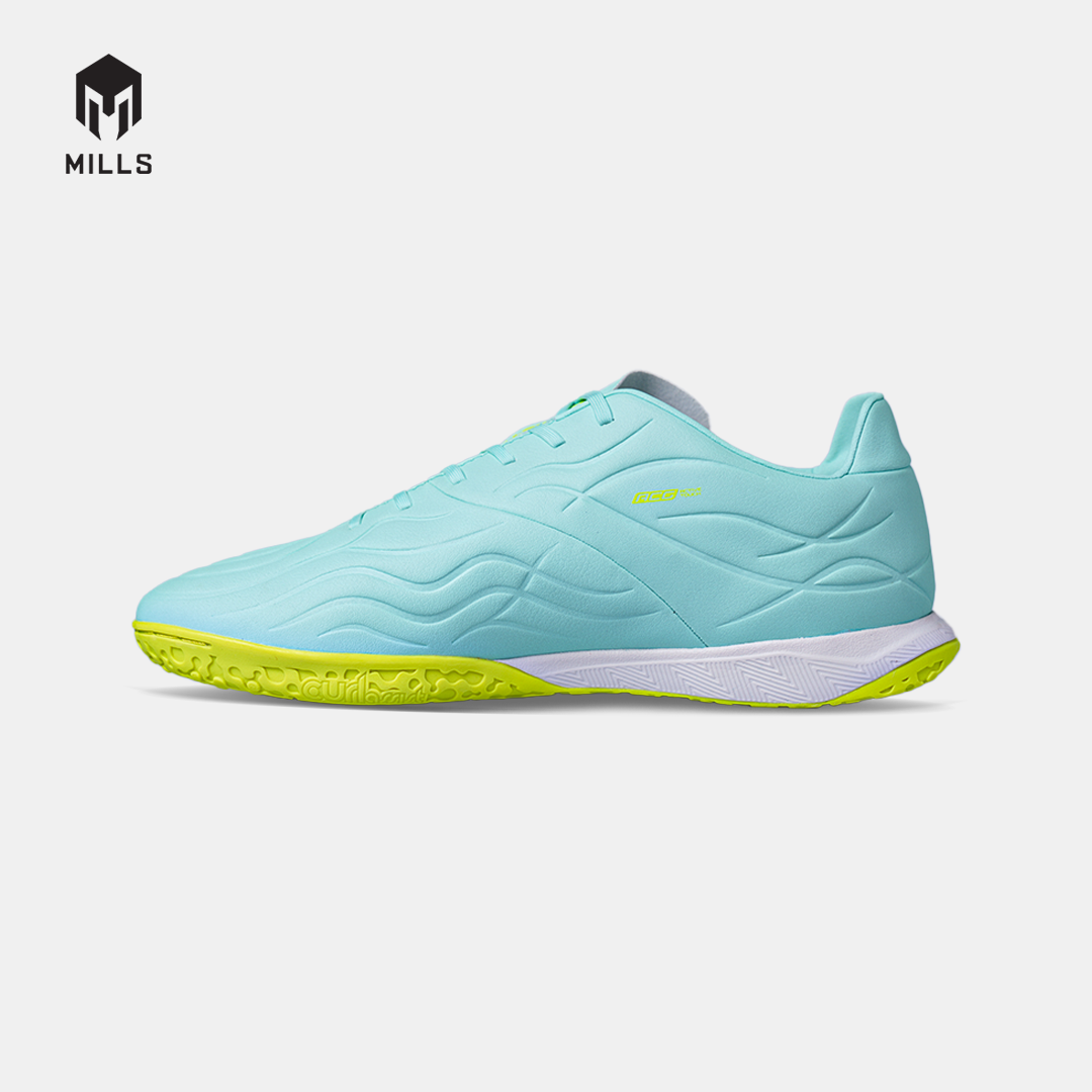 MILLS SEPATU FUTSAL ASTRO VIZARE M1.1 MATCH IN MISTY.TEAL/LASER.LIME 9405115