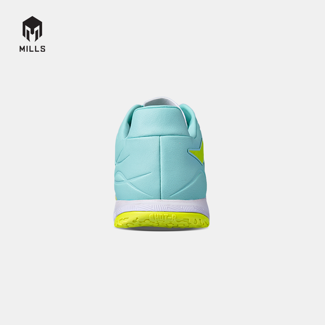 MILLS SEPATU FUTSAL ASTRO VIZARE M1.1 MATCH IN MISTY.TEAL/LASER.LIME 9405115