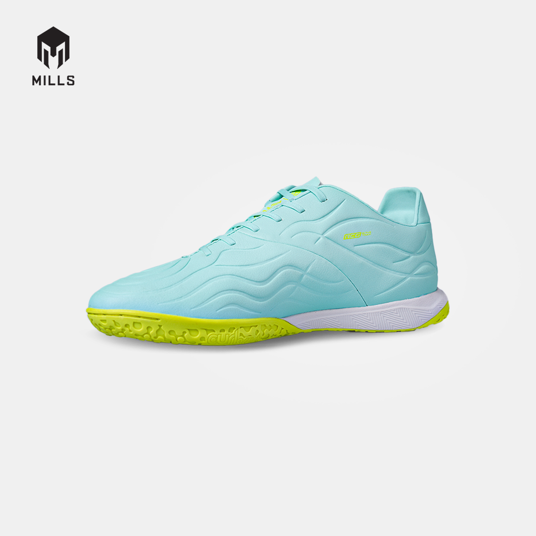 MILLS SEPATU FUTSAL ASTRO VIZARE M1.1 MATCH IN MISTY.TEAL/LASER.LIME 9405115