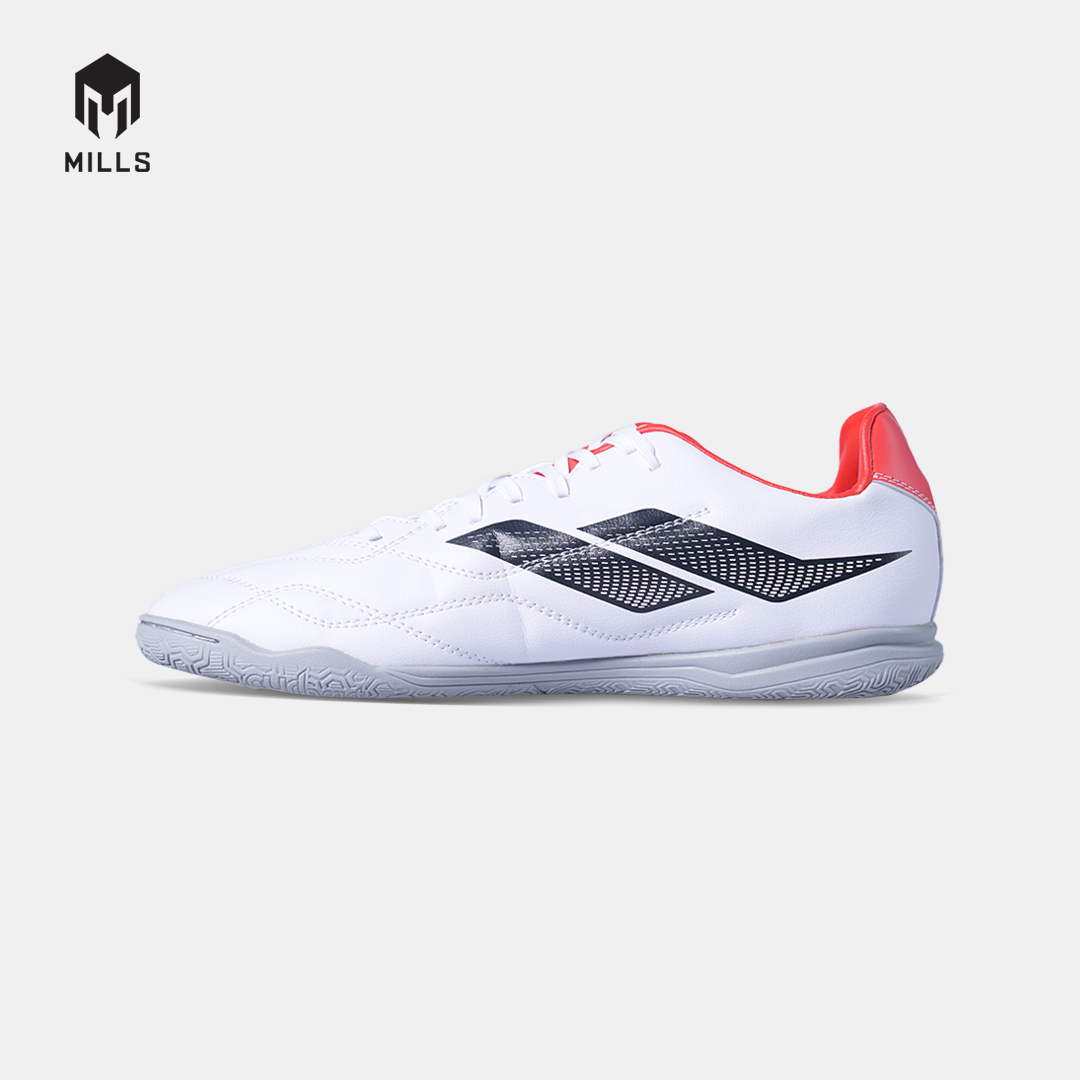 MILLS SEPATU FUTSAL ENZO IN WHITE/VIBRANT RED/PHANTOM BLACK 9405311