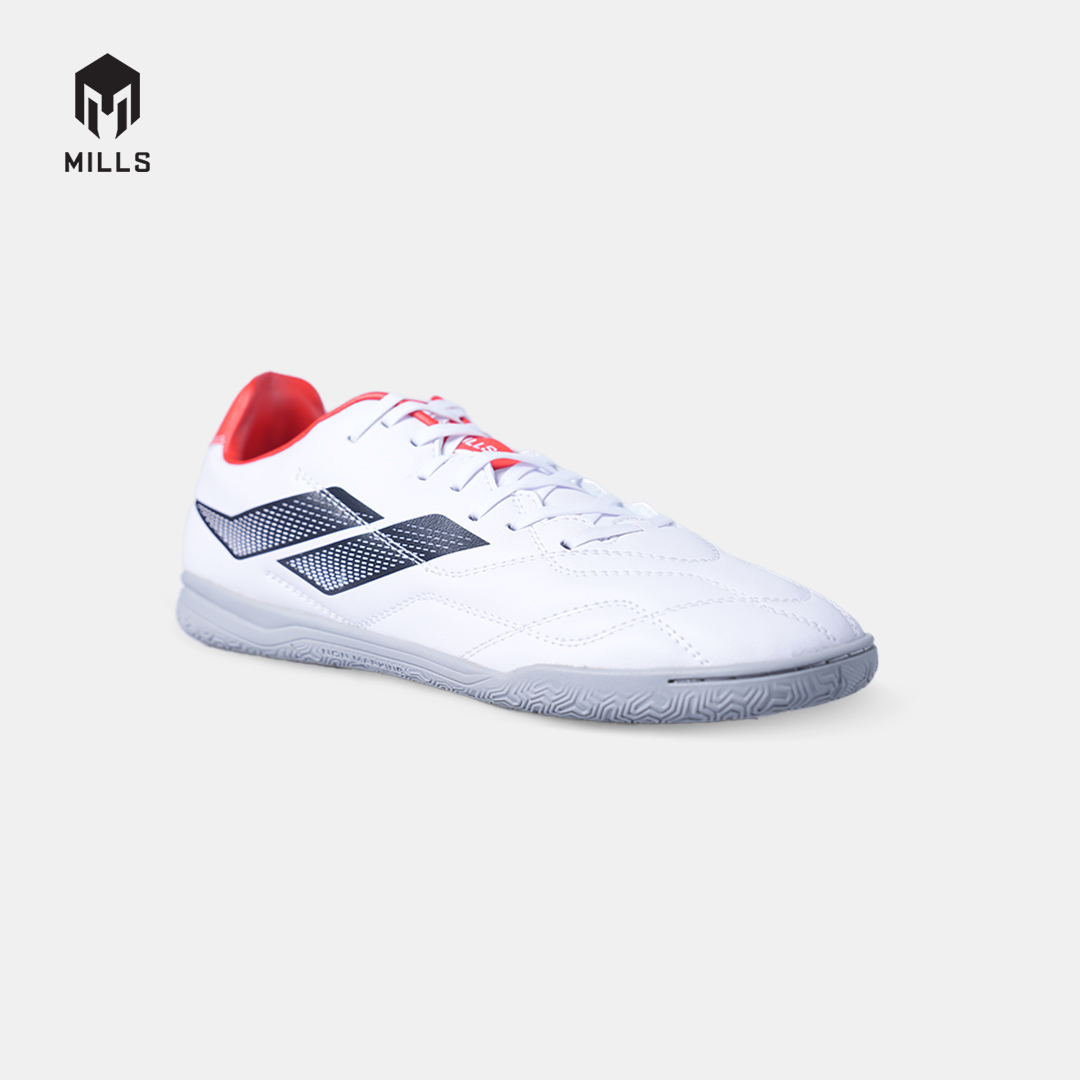 MILLS SEPATU FUTSAL ENZO IN WHITE/VIBRANT RED/PHANTOM BLACK 9405311