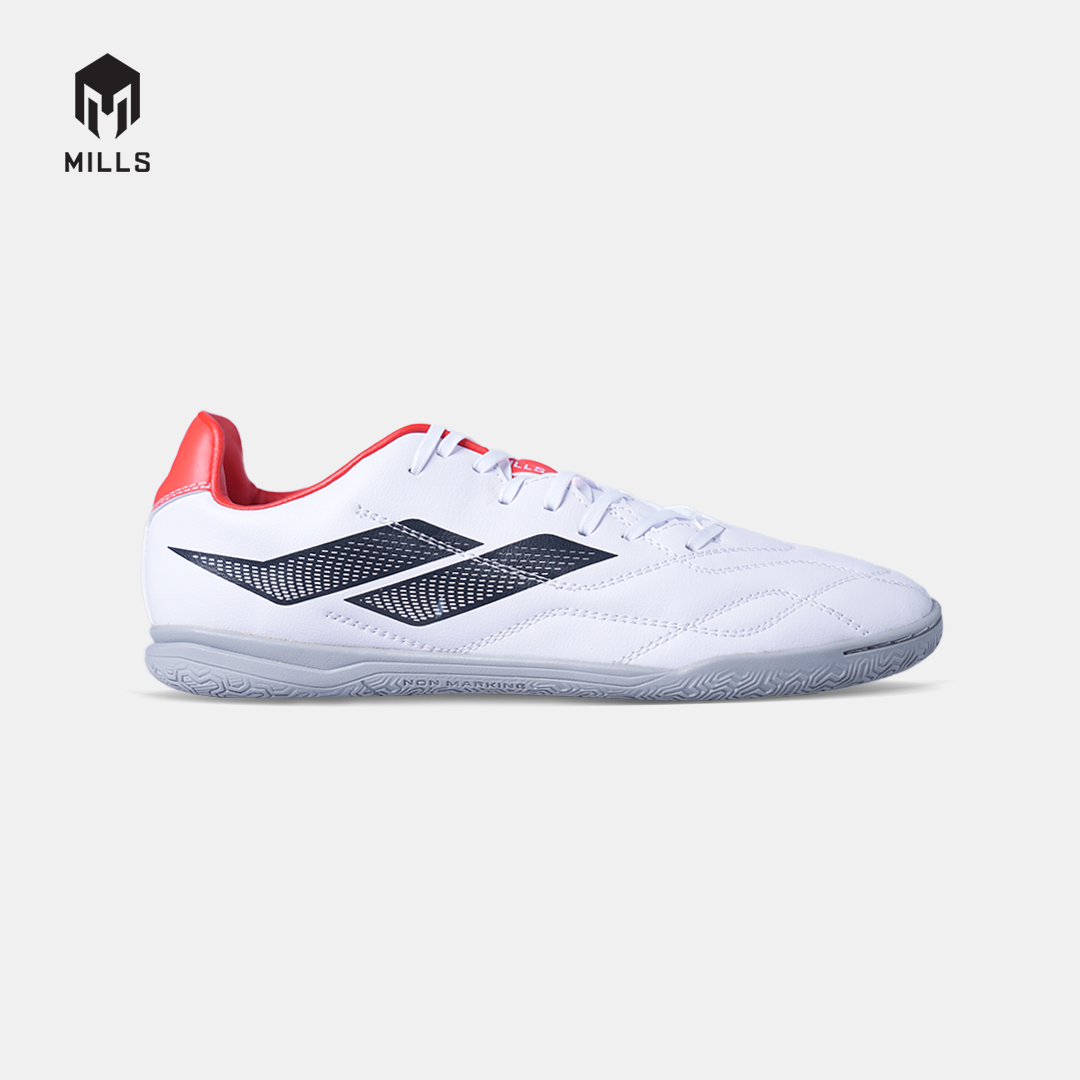 MILLS SEPATU FUTSAL ENZO IN WHITE/VIBRANT RED/PHANTOM BLACK 9405311